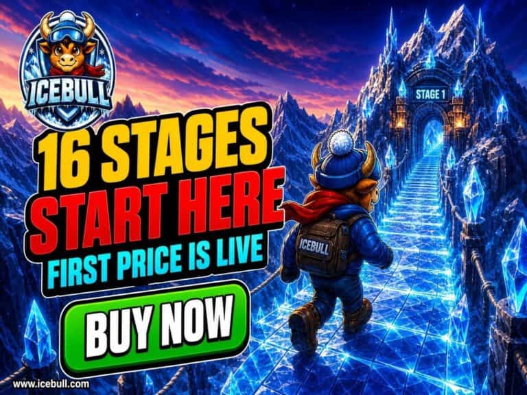 Top 5 Cryptos in 2026: Why IceBull’s Stage 1 Entry Could Be the Early Opportunity to Watch