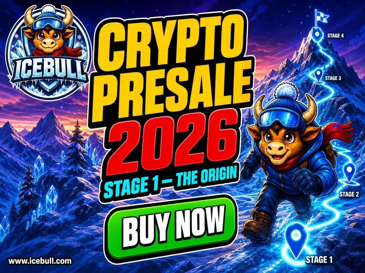 Top Crypto Coins: Solana and XRP Are Established, but IceBull Is Turning Up the Stage 1 Energy