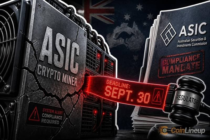 ASIC crypto deadline: Sept. 30 for Australian firms