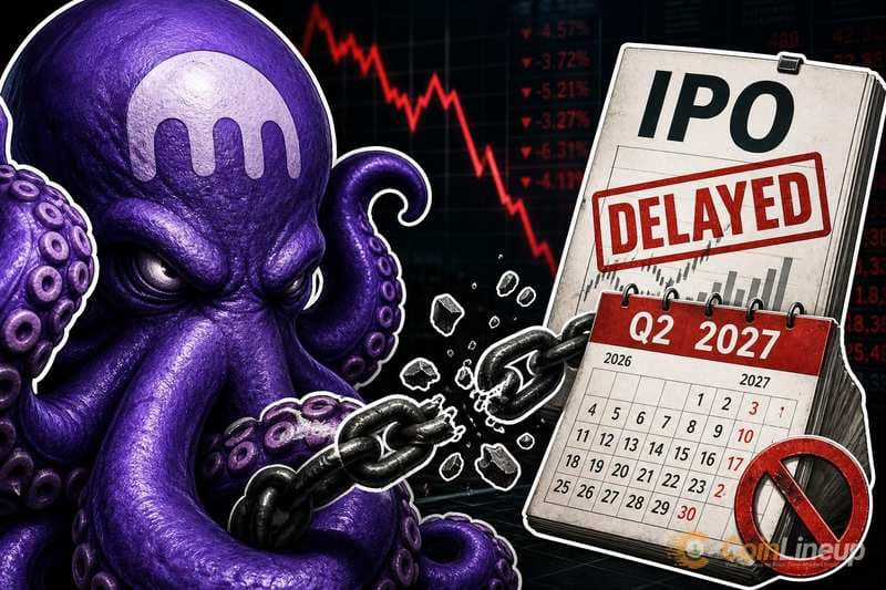 Kraken IPO Reportedly Delayed Until at Least Q2 2027