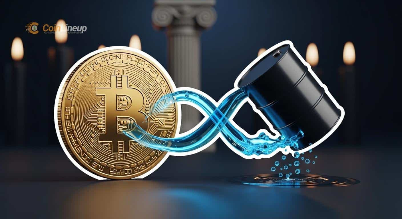 Bitcoin steadies as Fed adds $3B liquidity, Brent rises