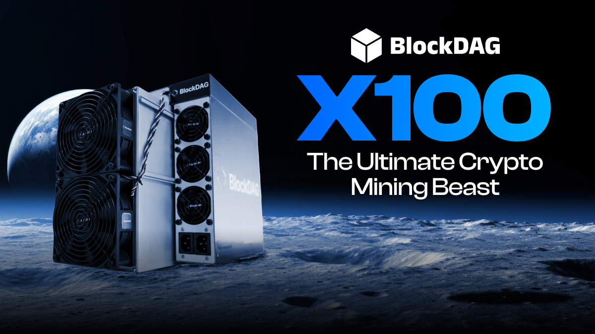 BlockDAG’s X100 Miner Mines 2,000 BDAG Daily with 2 TH/s Speed