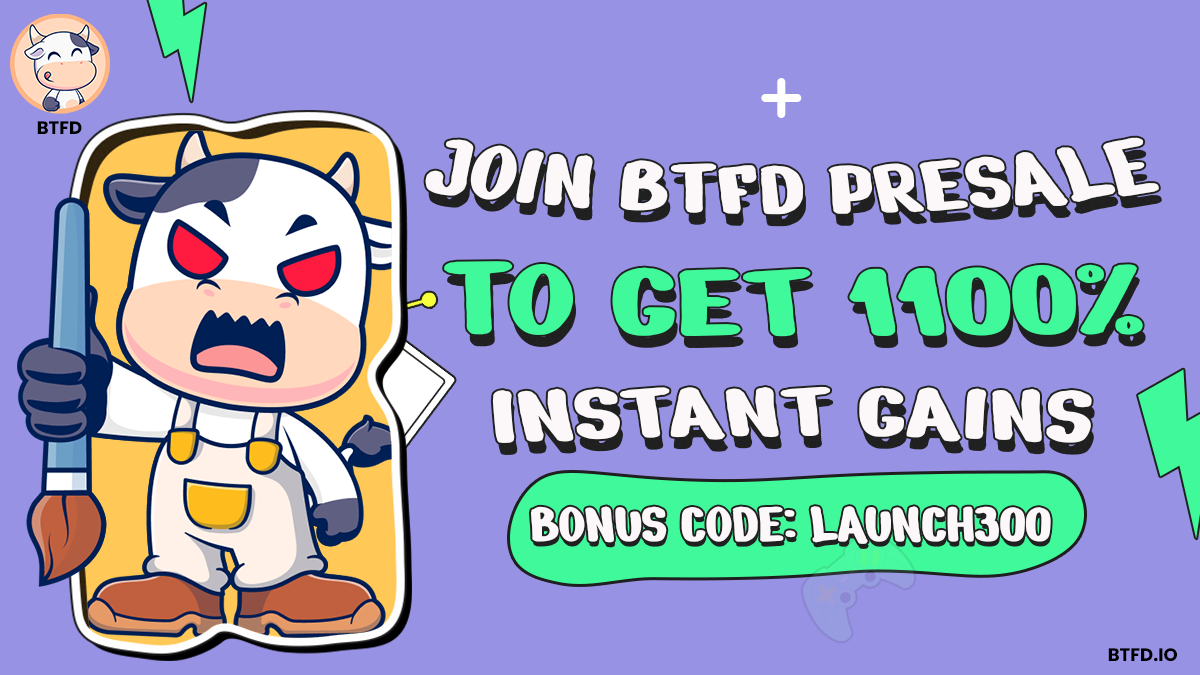 Final Hours: BTFD Coin’s 120X Moon Potential is Your Shot at Best New Meme Coin for Significant Returns After SLERF!