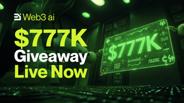 Web3 ai Drops $777K Giveaway, Render Gains 1.91% & Aptos Nears $14