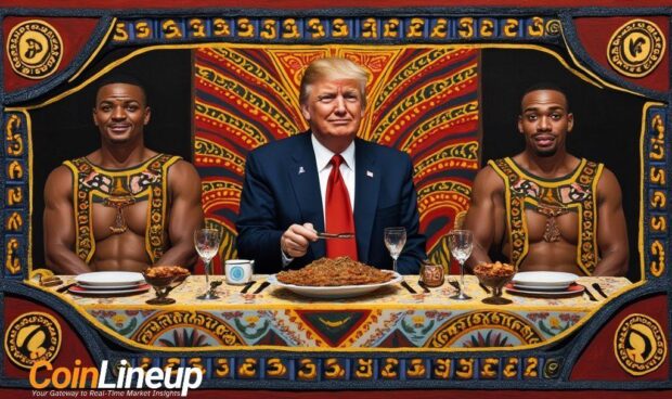 trump crypto dinner memecoin