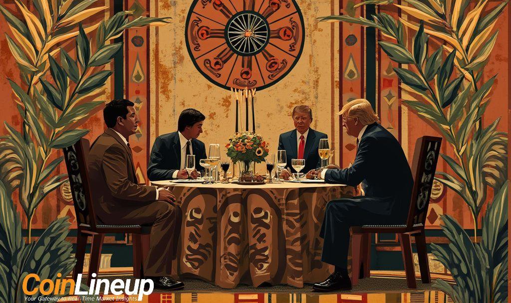 trump dinner for coin holders