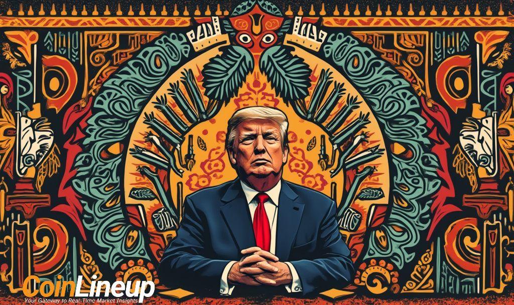 trump meme coin nft launch