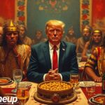 trump memecoin dinner protest