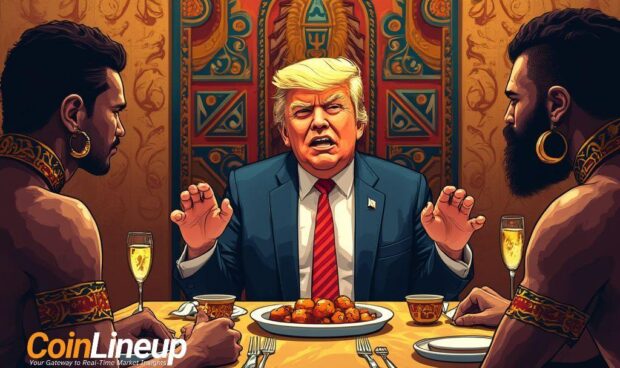 trump token dinner market surge