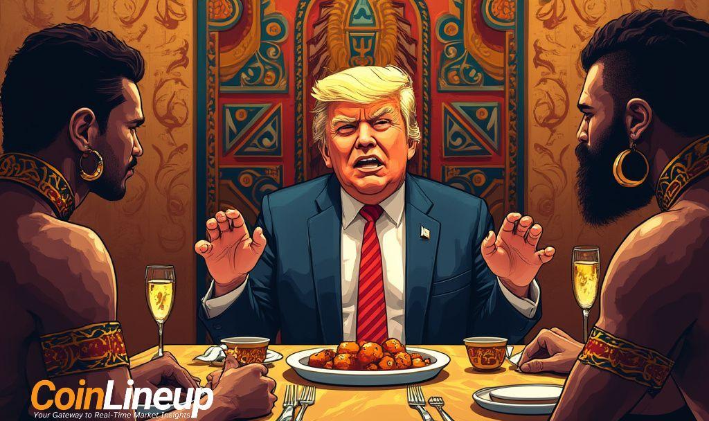 trump token dinner market surge