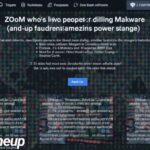 zoom fake software malware attack