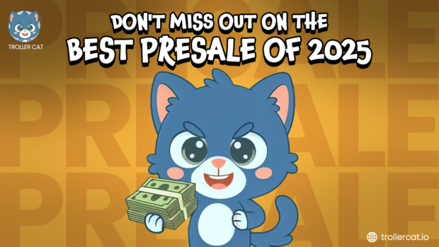 Troller Cat Presale Live: Best New Meme Coins Coq Inu & Sudeng
