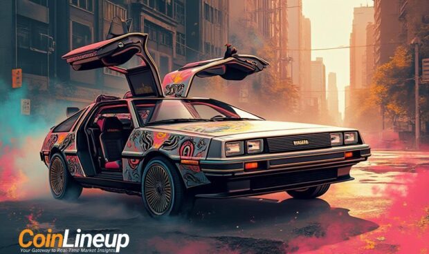 delorean dmc binance listing