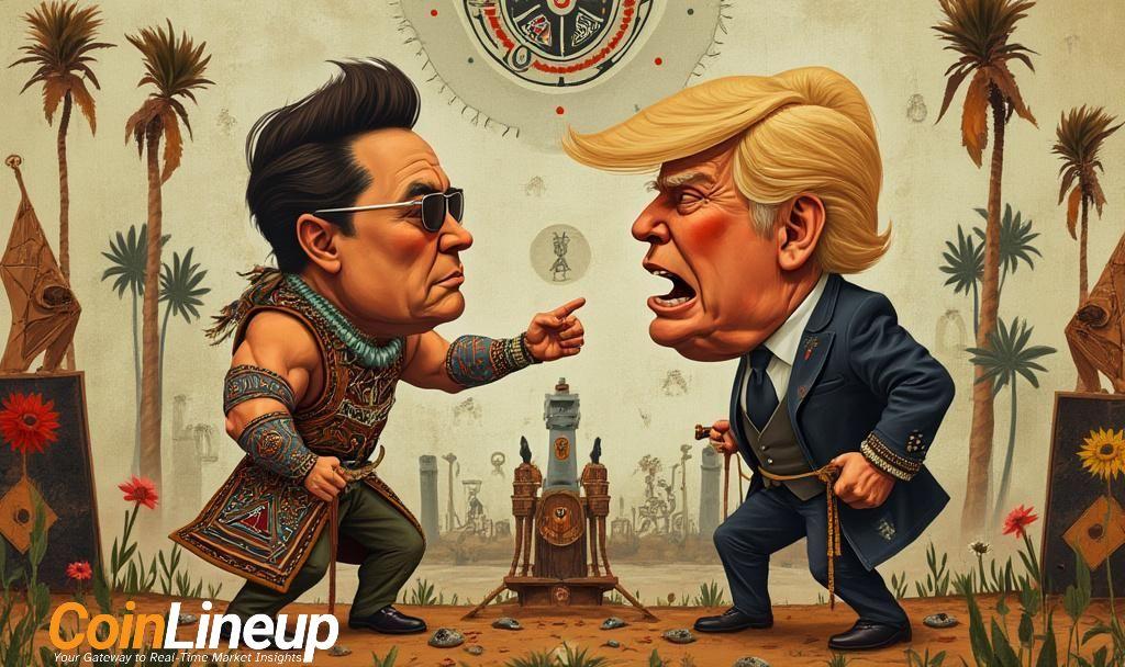 trump musk ev subsidy clash