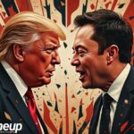 trump musk feud heated exchanges