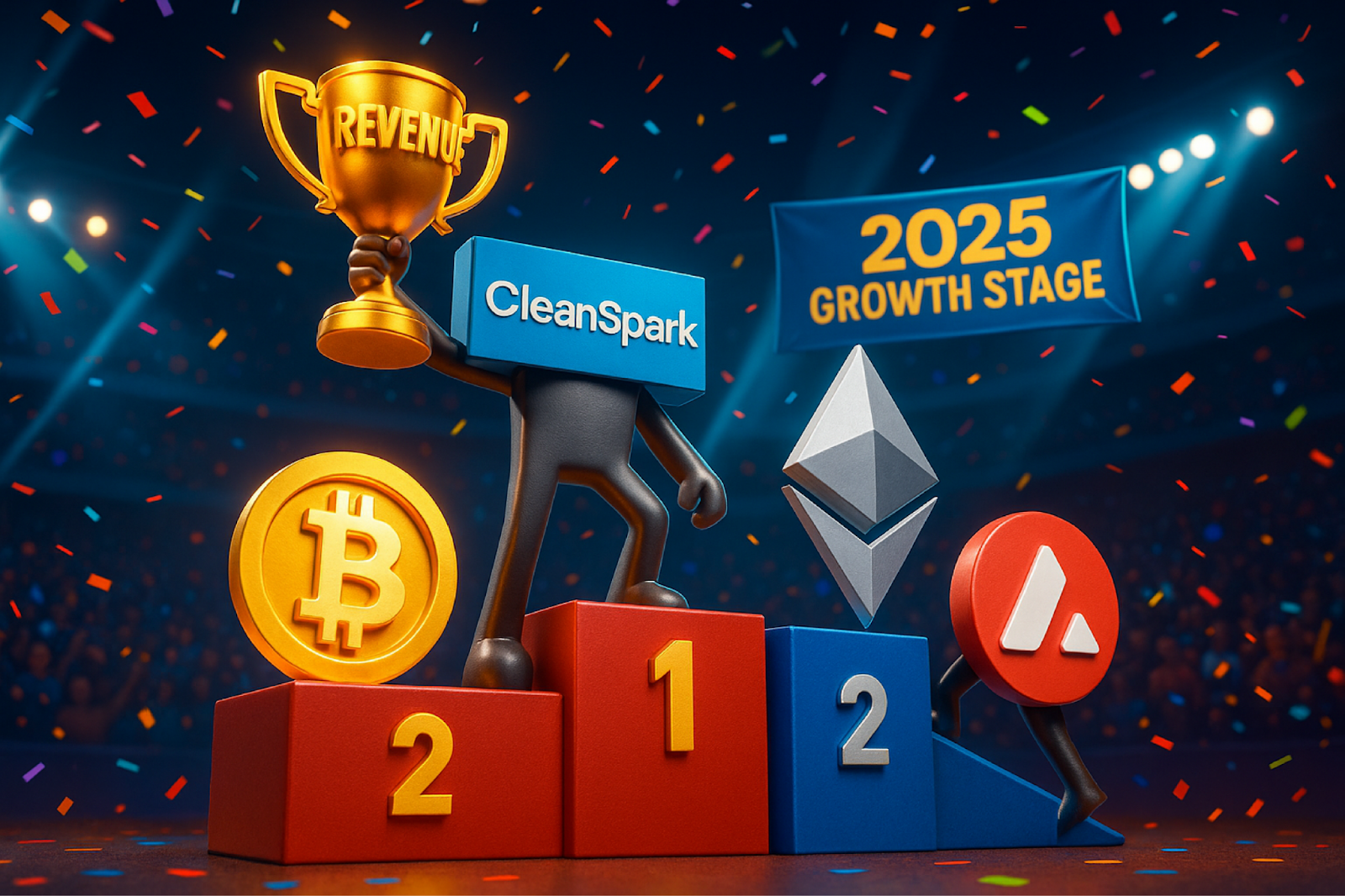 Bitcoin Miner CleanSpark Hits Record Gain | ETH & AVAX Surge
