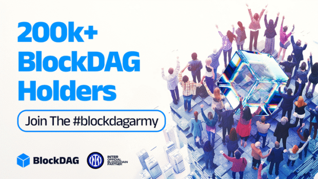 200K Holders Push BlockDAG Toward $600M | Best Altcoin to Buy