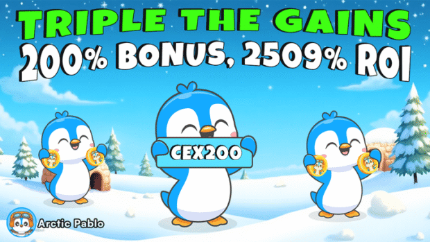 Pudgy Penguins Forecast Bright as Arctic Pablo Coin's 10761% ROI Fuel $3.65M Presale: Best New Meme Coins for Exponential Returns