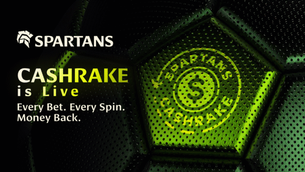 Spartans 10% CASHRAKE™: 20% Combined Edge for Smarter Play