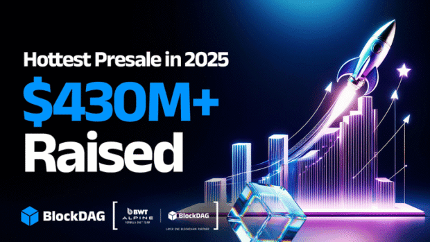 BlockDAG’s $433M+ Presale Sets Stage For 2025’s Biggest Crypto Launch While INJ Declines & ASTER Battles SOL's Percolator