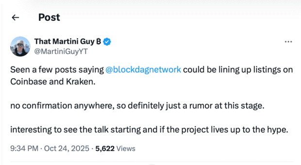 BlockDAG’s Leaked Coinbase and Kraken Listings Raise Eyebrows as its $432M+ Presale & EVM Tech Set It Apart