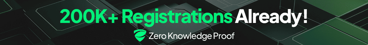 Promotional banner for Zero Knowledge Proof 