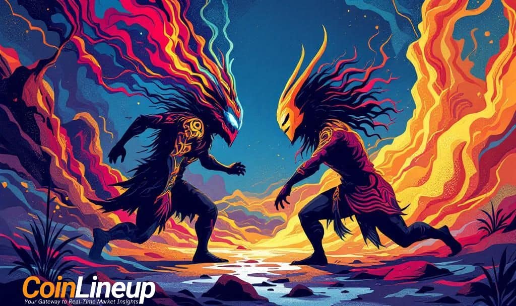 THETA and RON See Intraday Market Movement