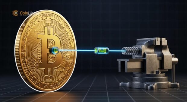 Bitcoin steadies as CME basis compresses funding near flat