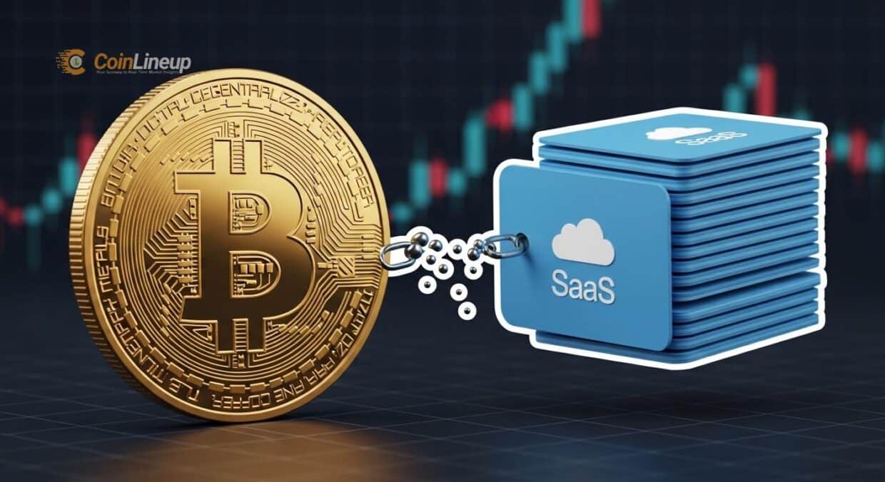 Bitcoin tests decoupling from SaaS stocks as liquidity thins