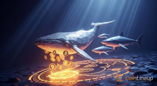 bitcoin whale shark accumulation 61000 btc santiment thumbnail