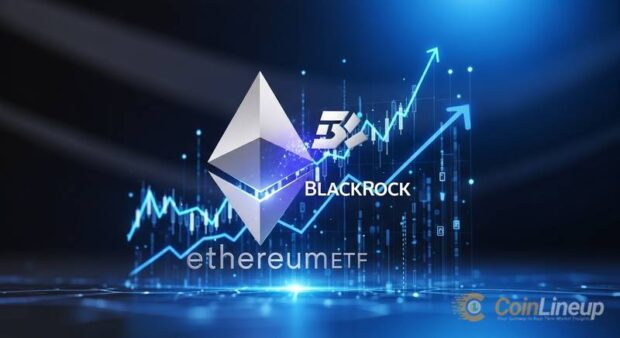 blackrock ethereum etf 250 million aum first week thumbnail