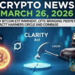 crypto news march 26 morgan stanley bitcoin etf cftc perpetuals clarity act thumbnail