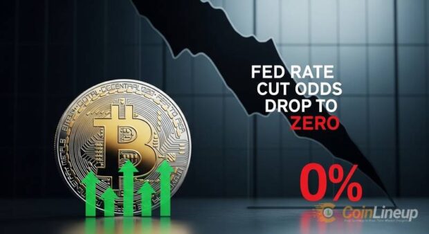 fed rate cut odds zero bitcoin stagflation hedge thumbnail
