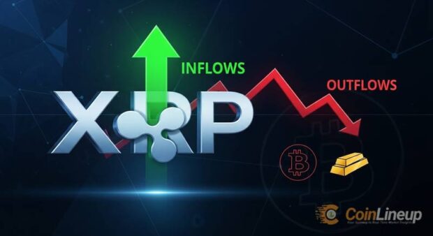 xrp spot etf inflows bitcoin gold outflows jpmorgan thumbnail