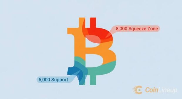 bitcoin liquidation map 65000 support 68000 squeeze zone thumbnail