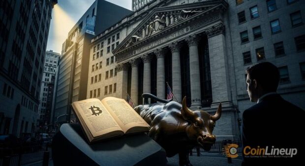 bitcoin whitepaper on wall street thumbnail