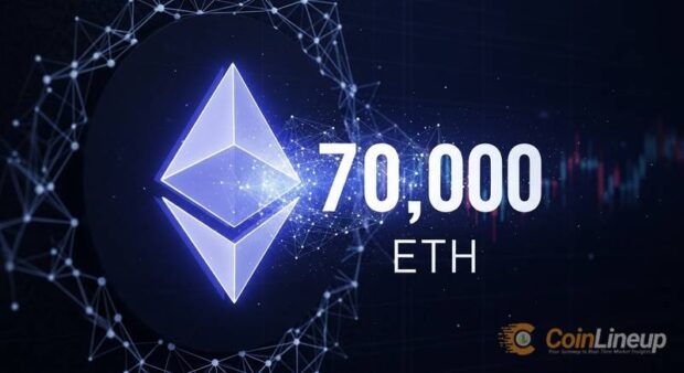 ethereum foundation nears 70000 eth staked thumbnail