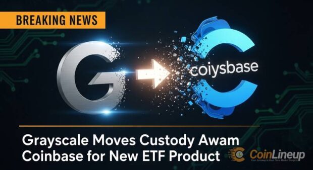 grayscale moves custody away from coinbase for new etf product thumbnail
