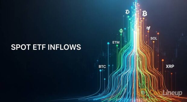 spot etf inflows btc eth sol xrp thumbnail