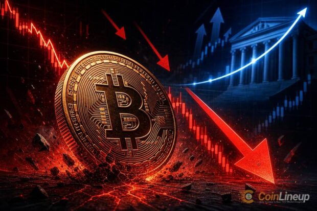 bitcoin below 82k treasury yields rise thumbnail