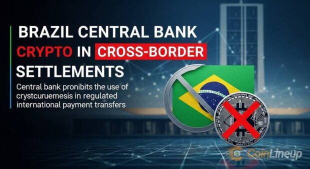 brazil central bank bans crypto use in regulated cross border payment settlements thumbnail
