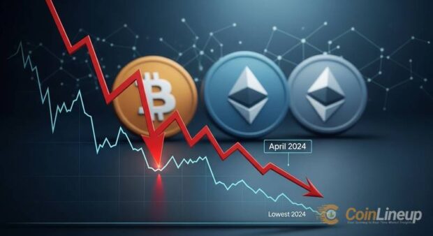 crypto vc shrinks 659m april lowest since 2024 thumbnail