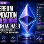 ethereum foundation clear signing open standard human readable transaction signing thumbnail