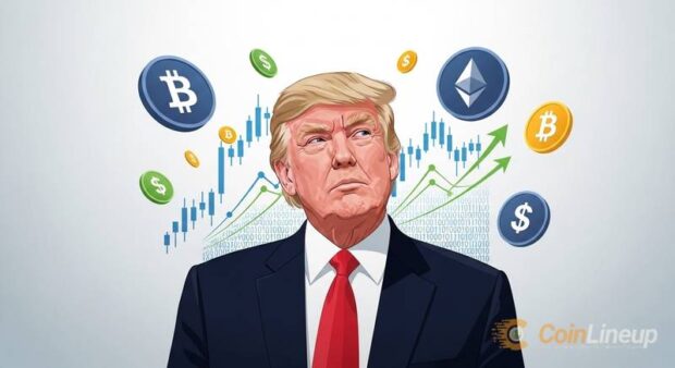 trump crypto gains 33 percent net worth 280 percent thumbnail