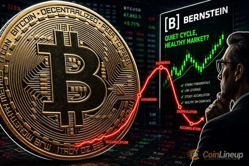 Bernstein Says Bitcoin’s Quiet Cycle May Be Healthier Than It Looks