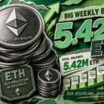 bitmine bought 26497 eth last week raising holdings to 5 42m eth thumbnail