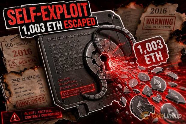 failed 2016 ethereum ico unlocks 1003 eth through self exploit thumbnail