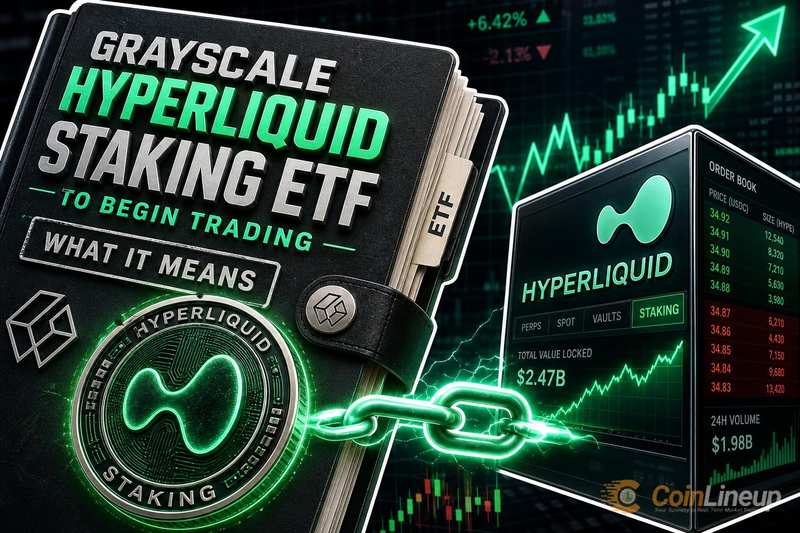 Grayscale’s Hyperliquid Staking ETF to Begin Trading: What It Means
