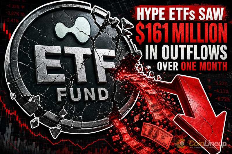 HYPE ETFs Saw $161 Million in Outflows Over One Month
