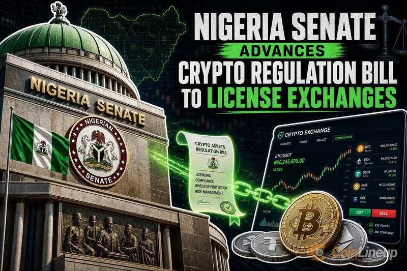 Nigeria Senate Advances Crypto Regulation Bill to License Exchanges
